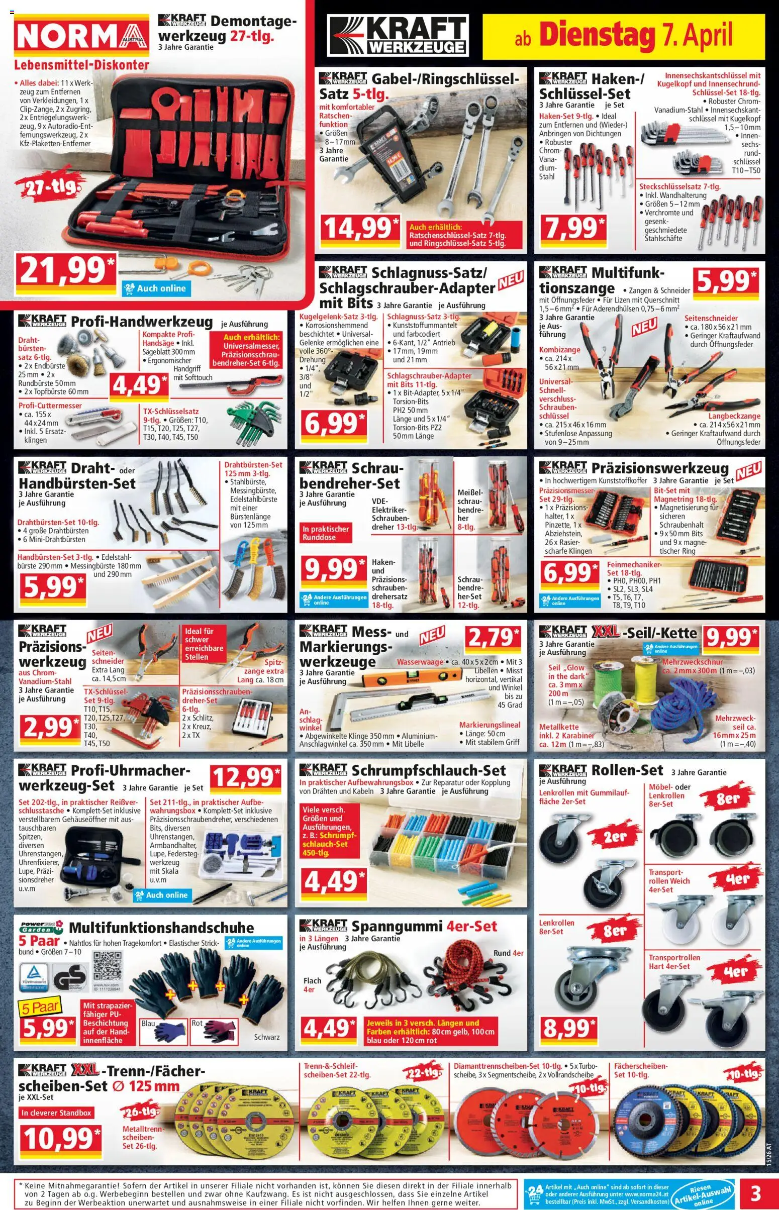 Norma Flugblatt - page 3- valid from 07.04.2026