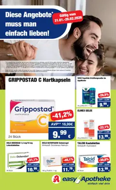Vorschau Easy Apotheke Prospekt 	 gültig ab 31.01.2026