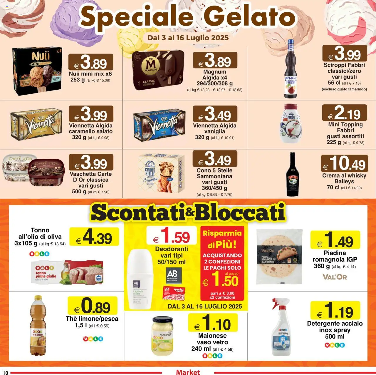 Sì con Te	Market catalogo - pagina 10 - valido dal 03/07/2025