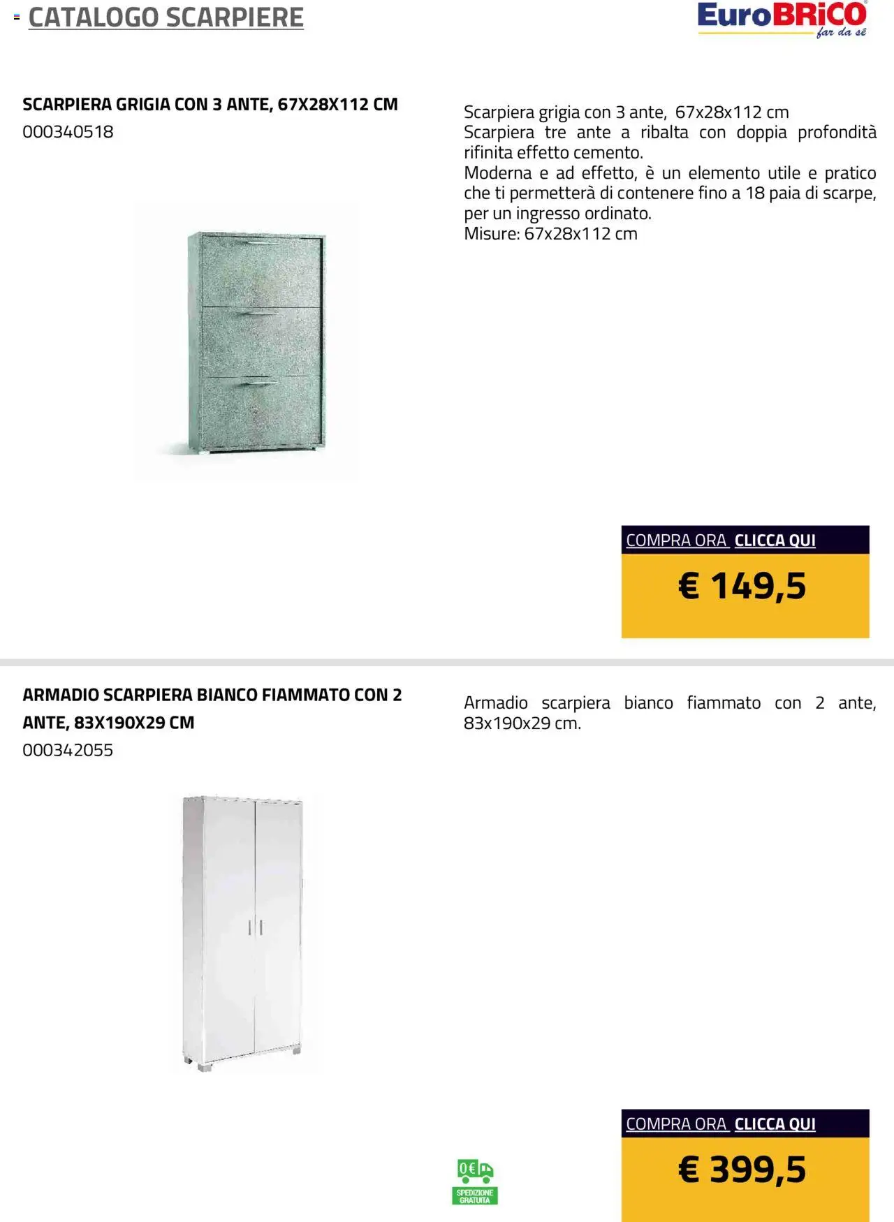 Eurobrico Scarpiere catalogo - pagina 9 - valido dal 23/07/2025