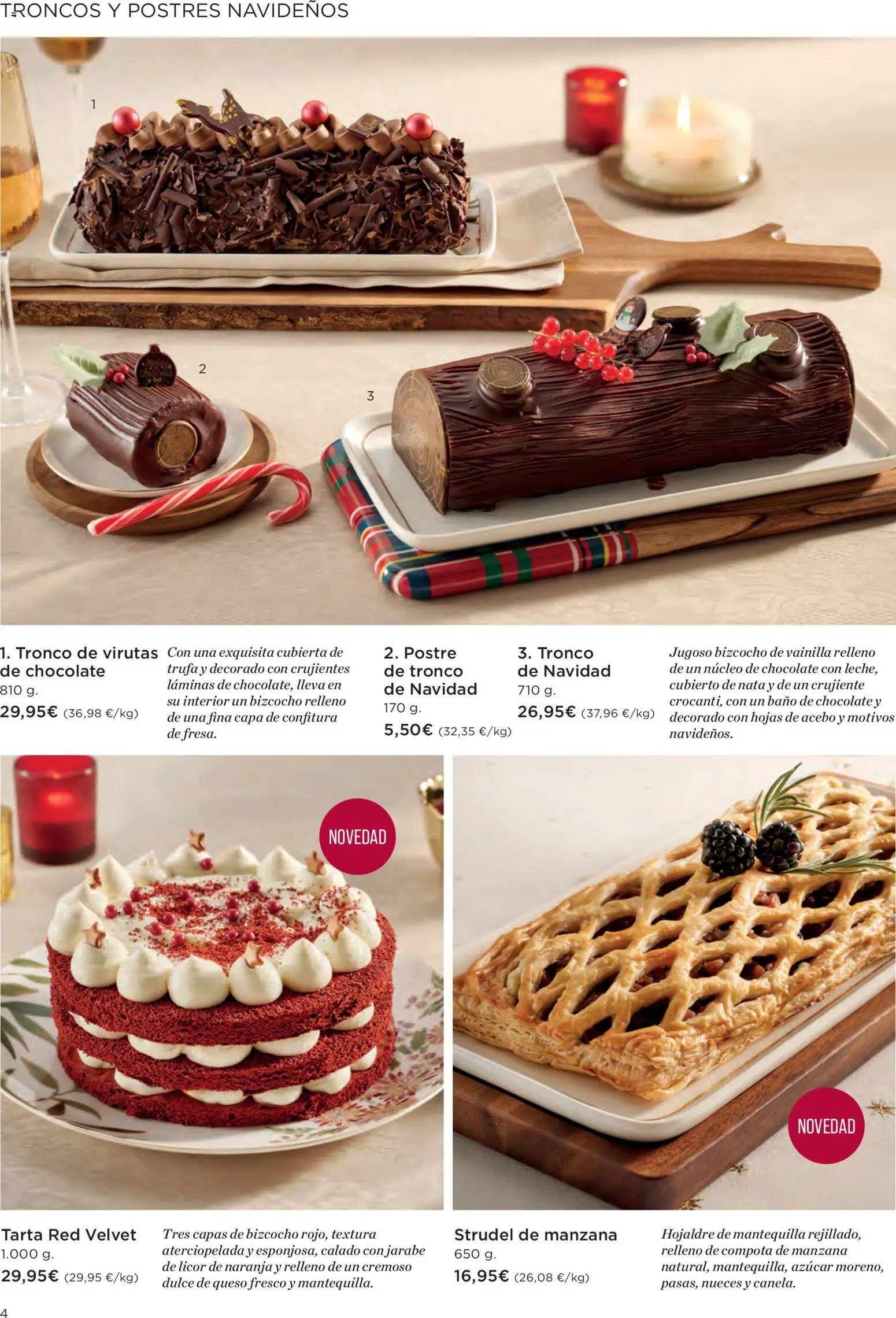 Supercor - Especial Pastelería Navidad - Página de 4 - Válido desde 05/12/2025