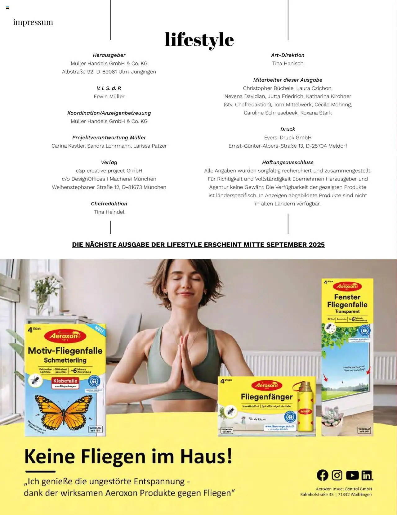 Müller Magazine Lifestyle 4/25 - Seite 90- gültig ab 14.07.2025