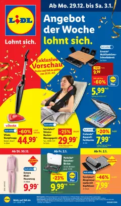 Vorschau Lidl - Prospekt gültig ab 29.12.2025