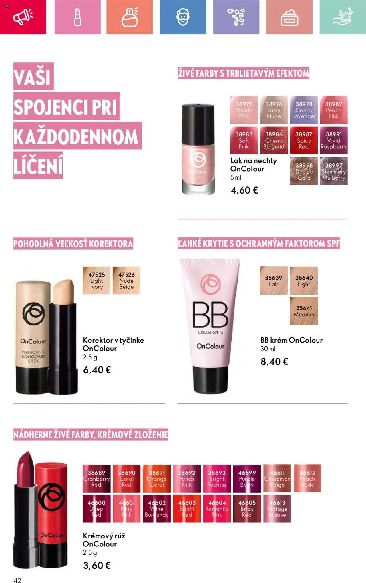 Katalóg Oriflame 10 2025 - strana 42- platný od 06.07.2025
