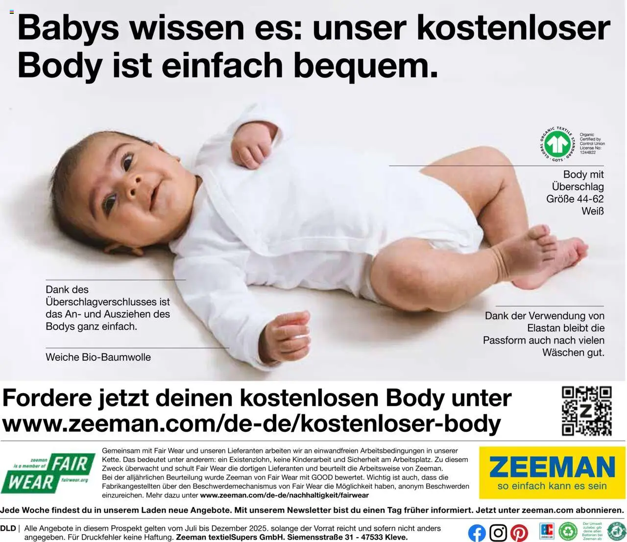 Zeeman Babyprospekt - Seite 40 - gültig ab 18.07.2025