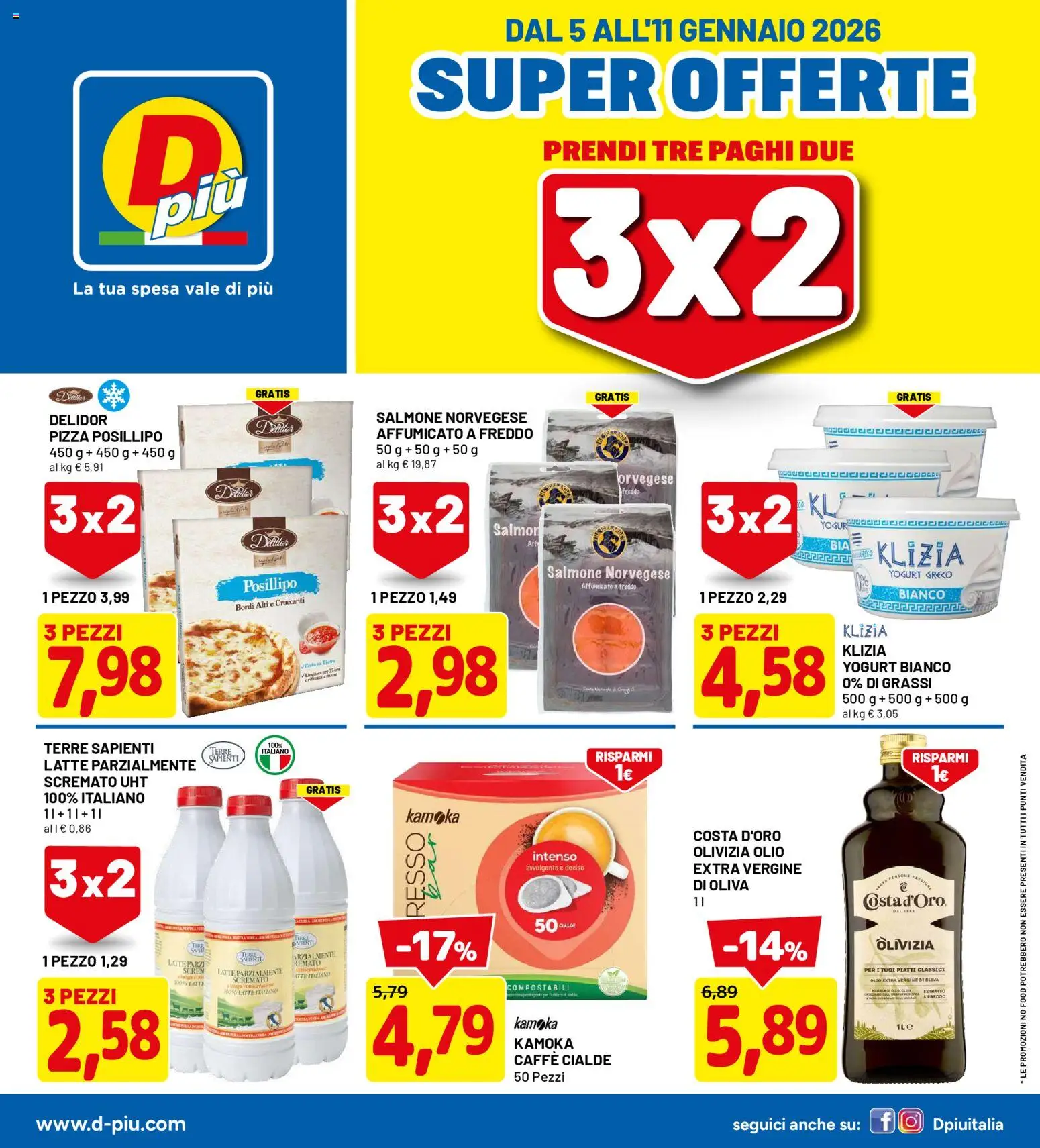 Volantino D Più	 - pagina 1 - valido dal 05/01/2026