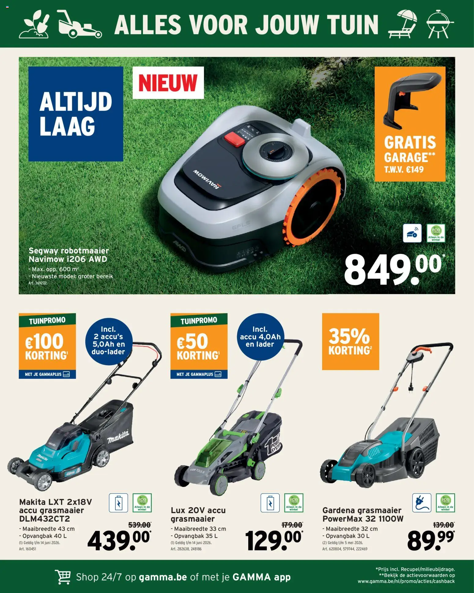 GAMMA folder - page 28- valid from 25/03/2026