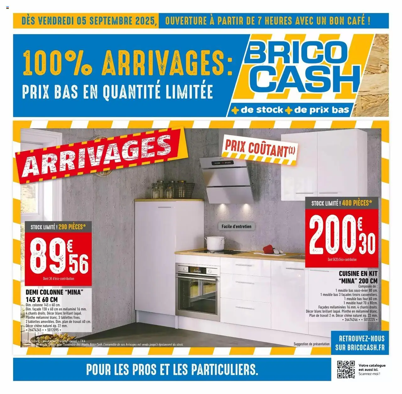 Brico Cash catalogue Arrivages - page 1 - valable à partir du 05/09/2025