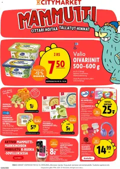 Esikatselu K-Citymarket tarjoukset voimassa alkaen 13/10/2025