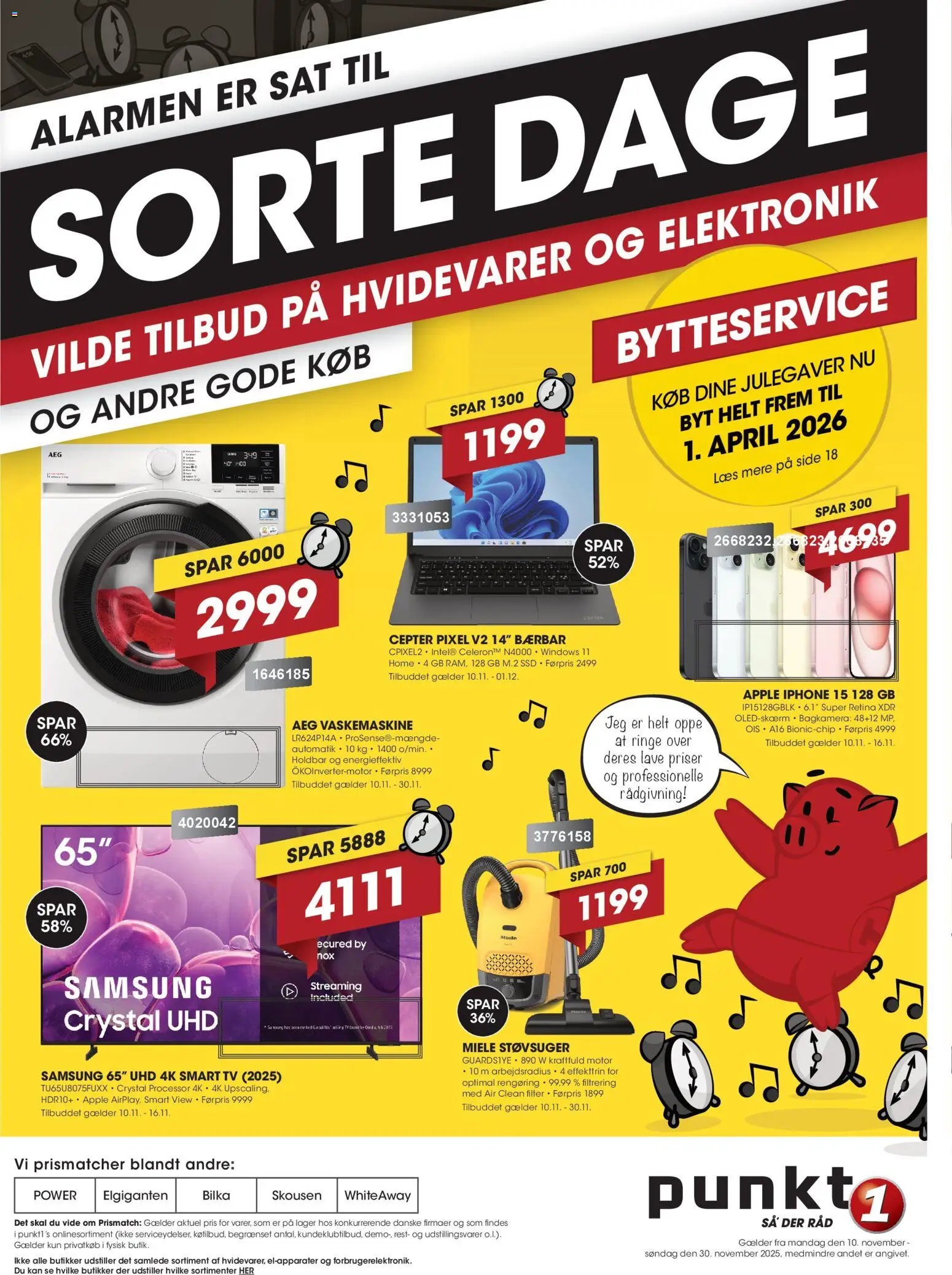 Punkt1 - Black Friday - side 1- gyldig fra 10/11/2025