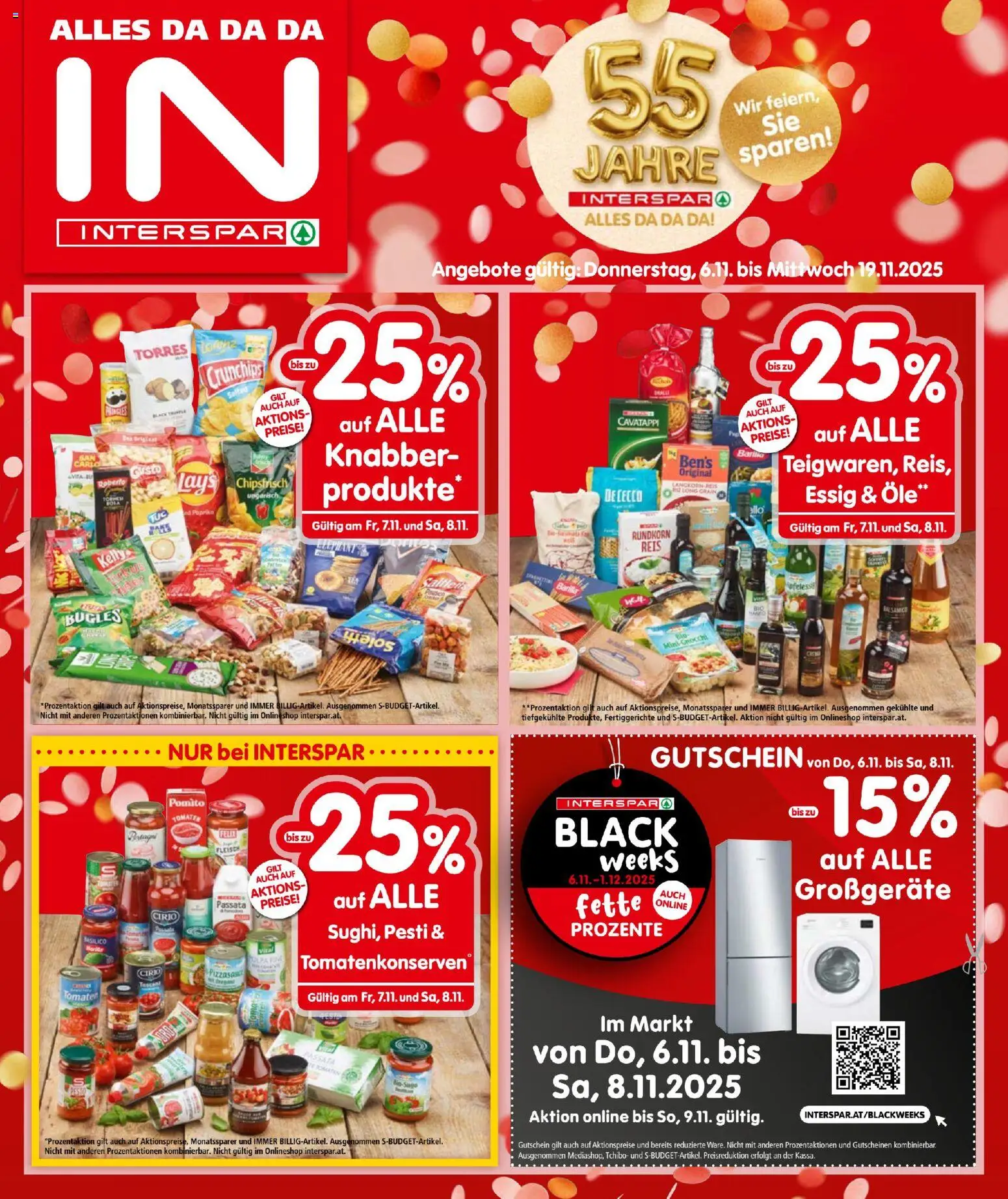 Interspar Black Friday - Seite 1- gültig ab 06.11.2025