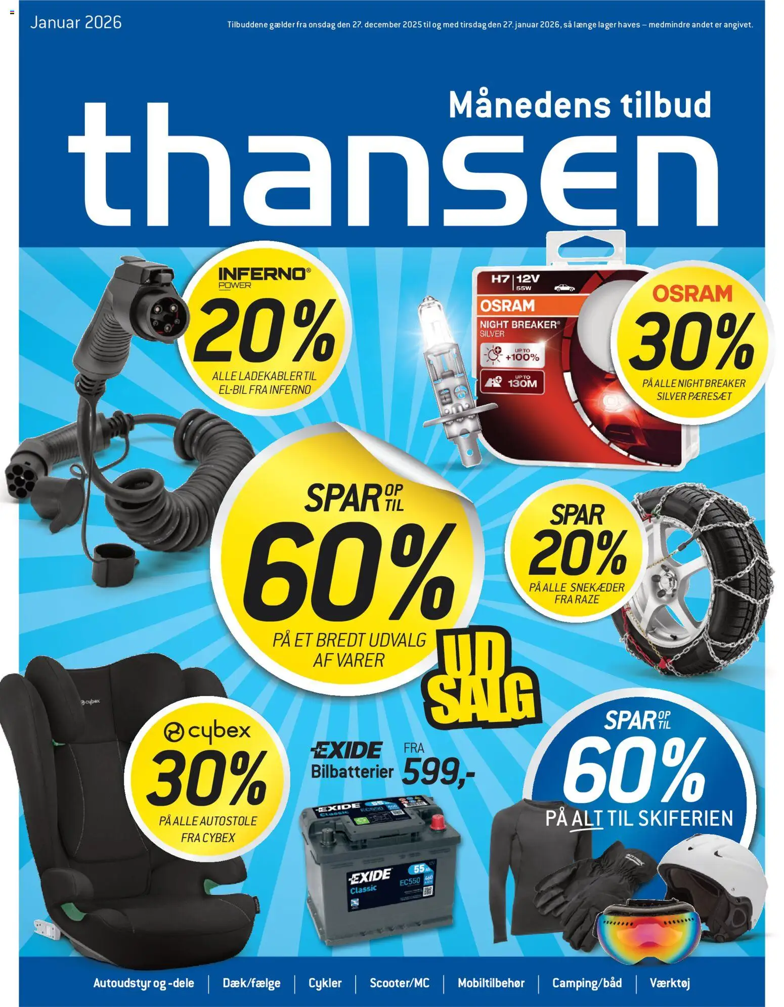 Thansen - Tilbudsavis - side 1- gyldig fra 27/12/2025