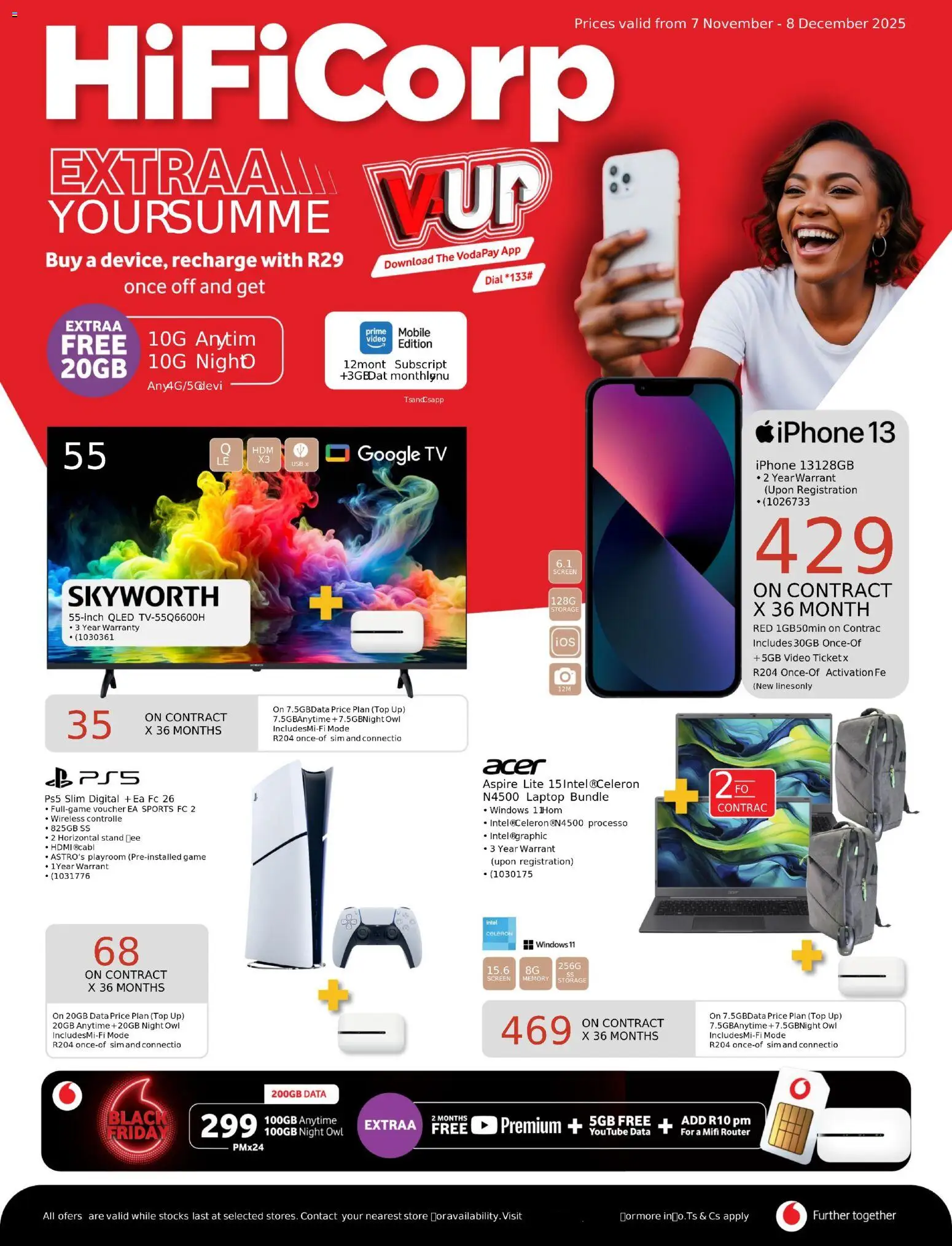 HiFi Corp -Vodacom - page 1- valid from 07/11/2025