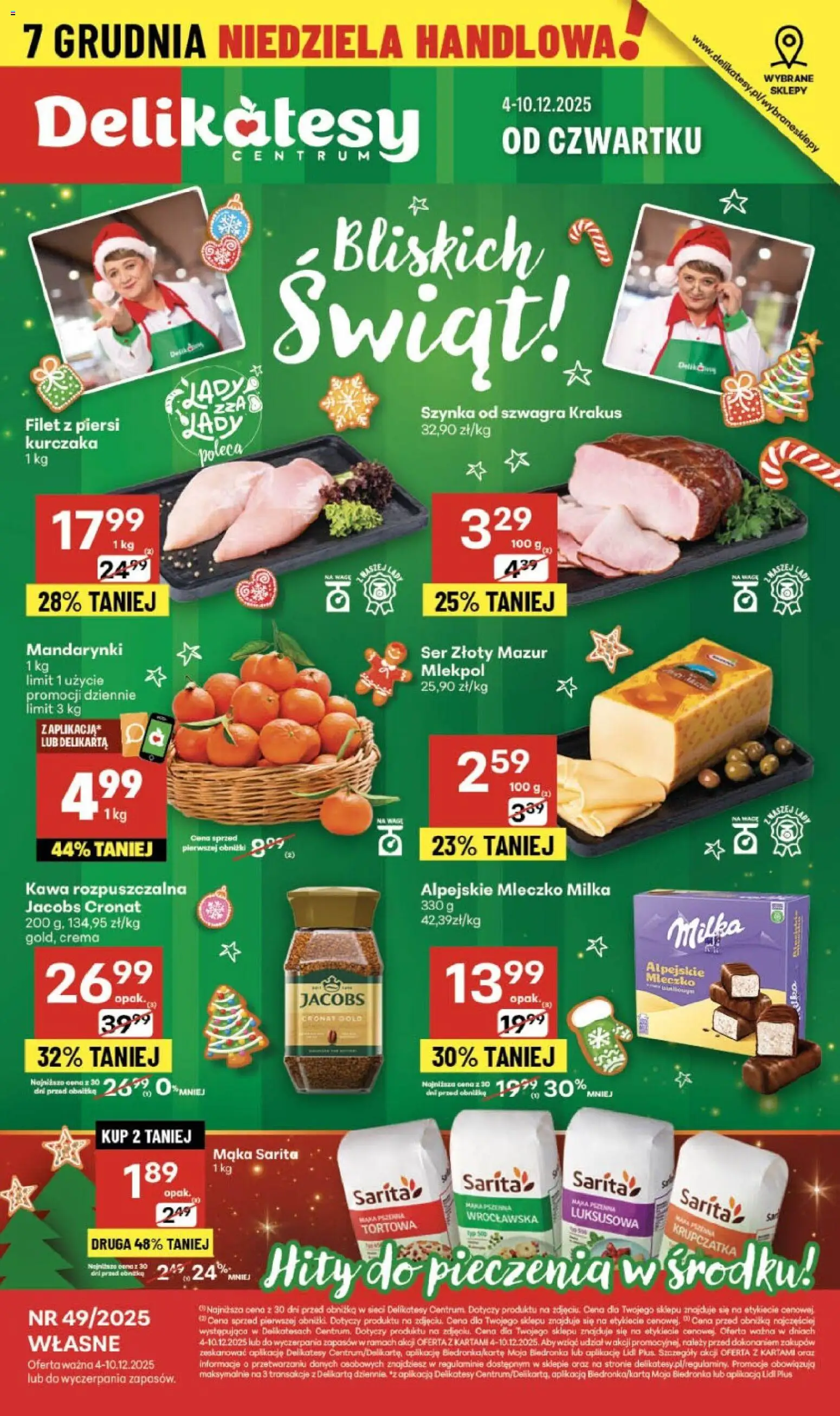 Delikatesy Centrum Gazetka - Sklepy Własne - strona 1- ważny od 04.12.2025