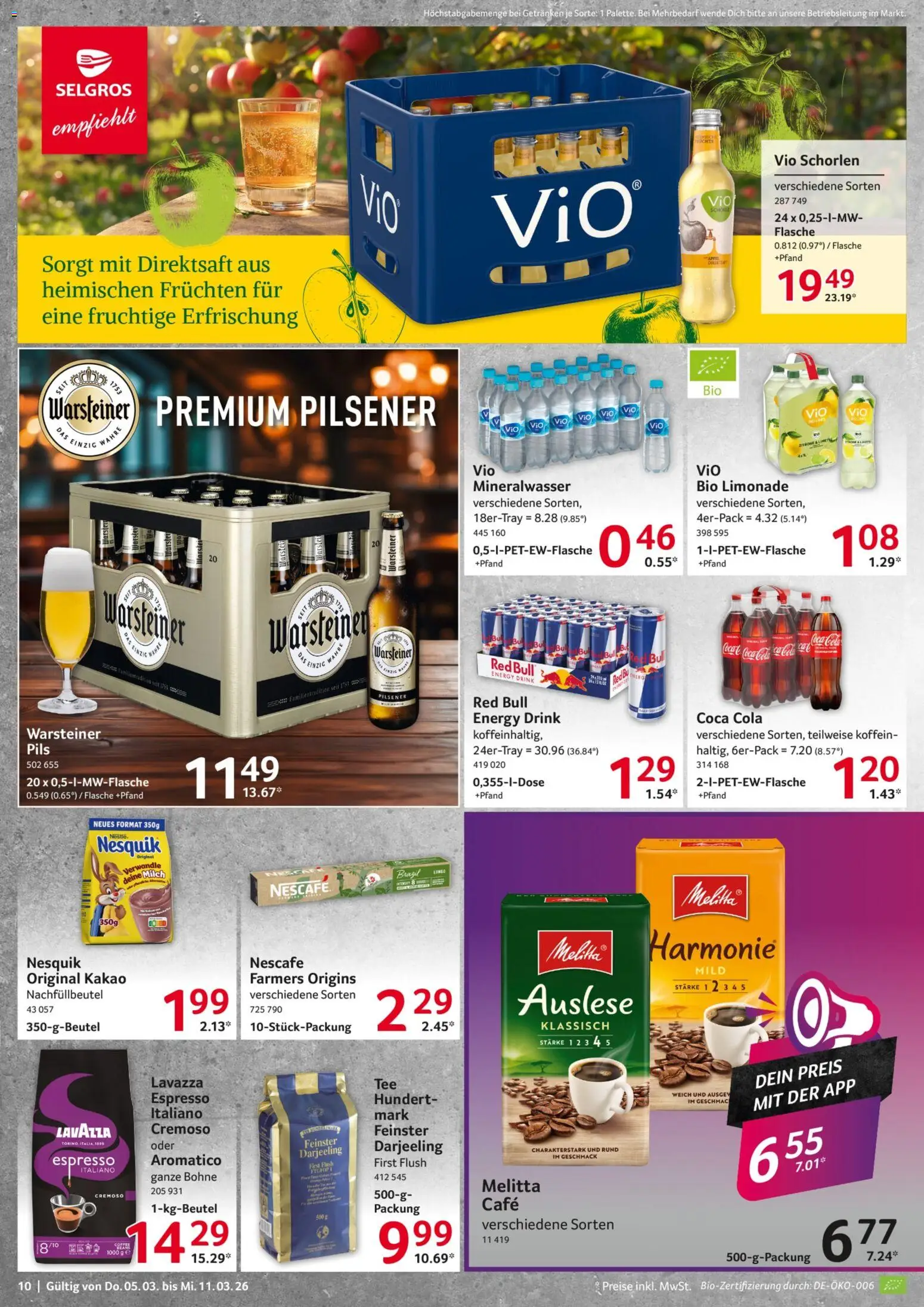 Selgros Prospekt 	 - Seite 10 - gültig ab 05.03.2026