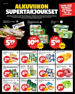 Esikatselu Tokmanni Ruokatarjoukset voimassa alkaen 02/03/2026