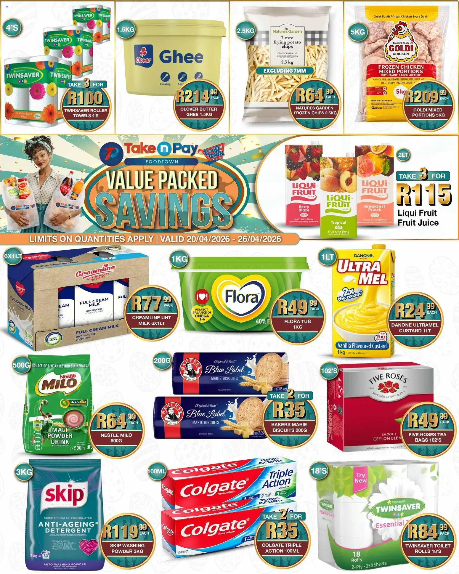 Take n Pay Specials - page 1- valid from 20/04/2026