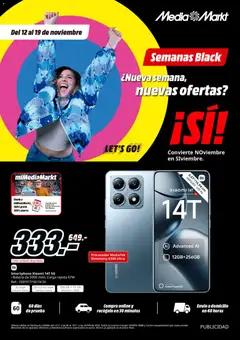Vista previa del folleto Media Markt Black Friday válido desde 12/11/2025