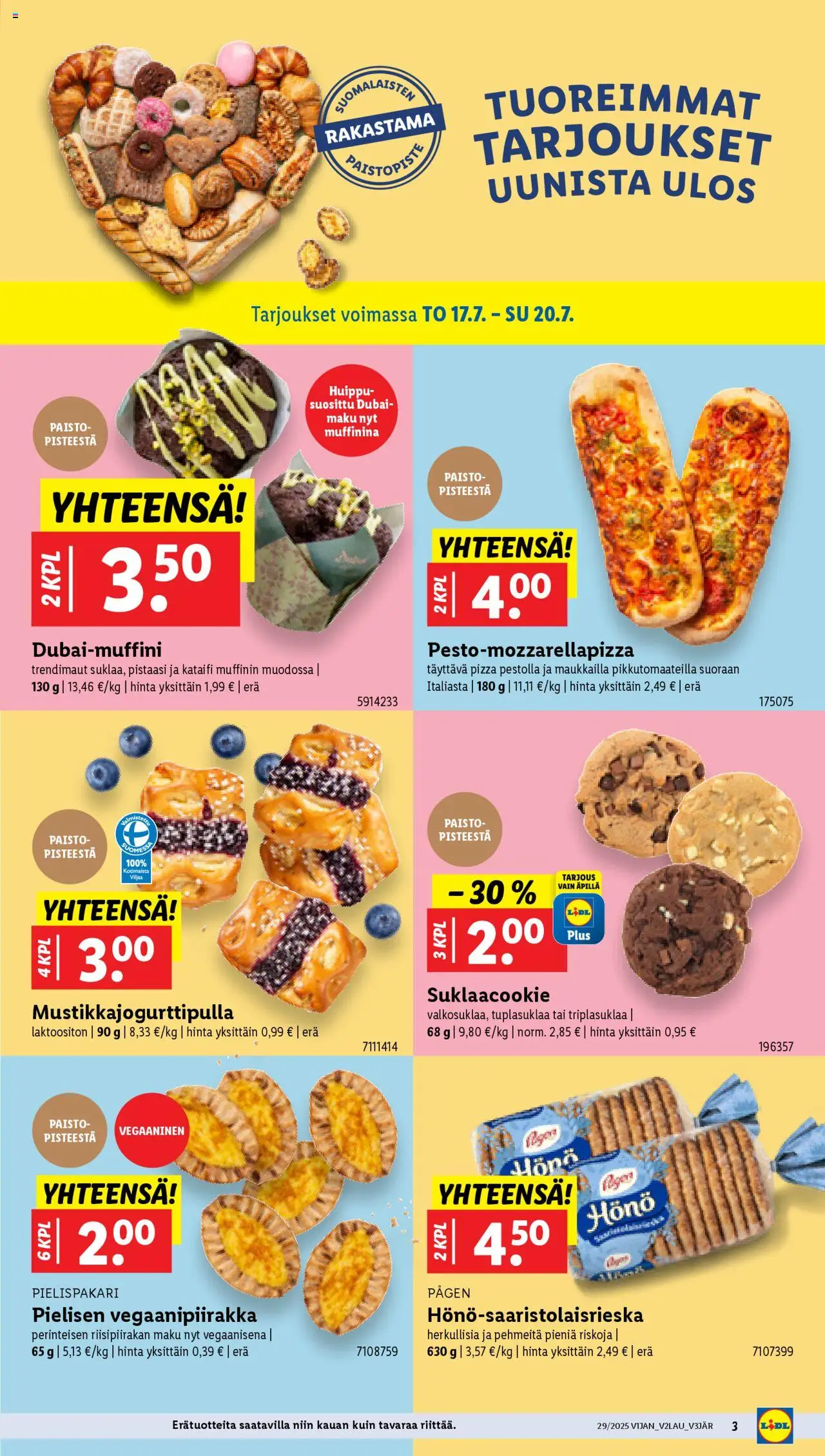 Lidl tarjoukset - sivu 5- voimassa alkaen 17/07/2025