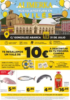 Vista previa del folleto Alimerka - Avilés  válido desde 31/07/2025
