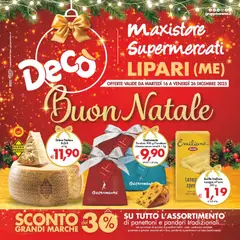 Anteprima Decò Maxistore, Supermercati - Lipari catalogo valida dal 16/12/2025