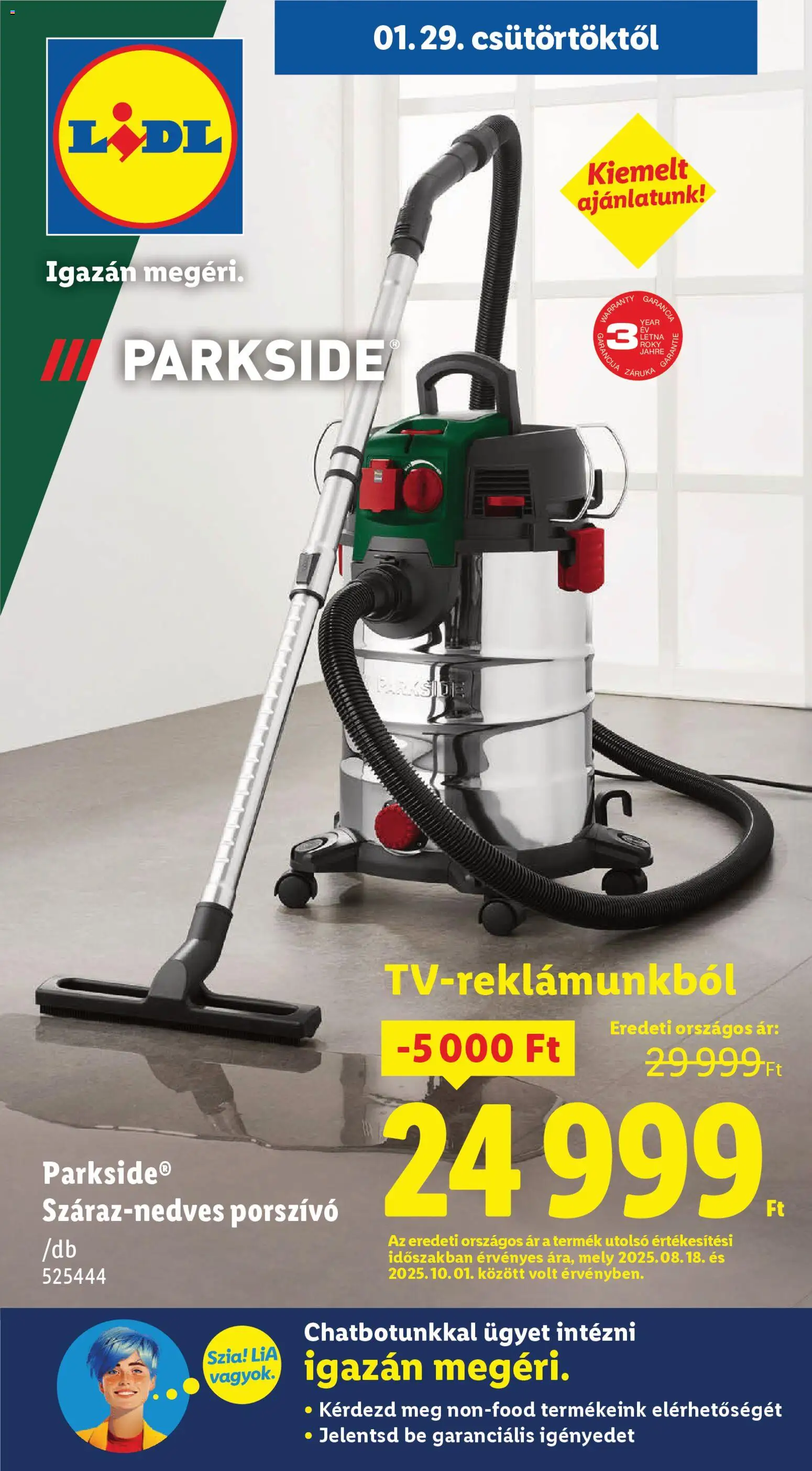 Lidl - Nonfood kínálatunk - 1oldal - érvényes 2026.01.29.-tól