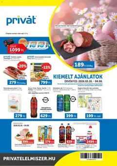 Előnézet PRIVÁT akciós újság érvényes 2026.03.26.-tól