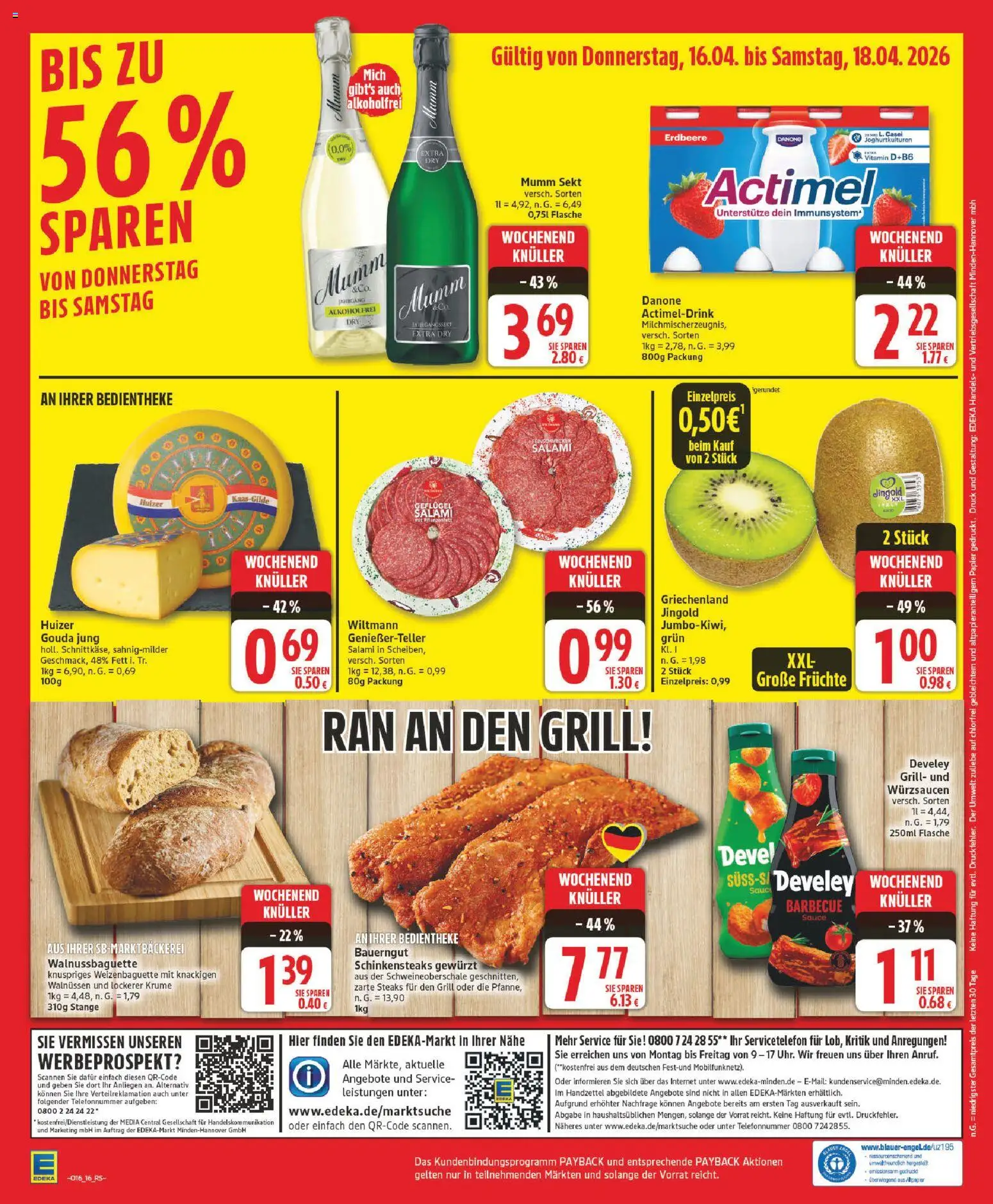 Edeka Prospekt 	 - Seite 16 - gültig ab 13.04.2026