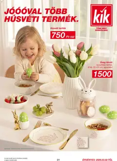 Előnézet Kik akciós újság érvényes 2026.03.02.-tól
