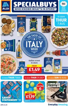 Aldi - Weekly offers UK Specialbuys valid from 07/08/2025