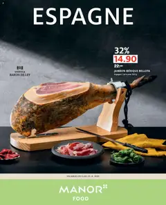 Vorschau Manor - Aktionen Espagne gültig ab 05.08.2025
