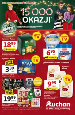 Podgląd Auchan Gazetka - Święta jak babcię kocham Hipermarket ważny od 18.12.2025