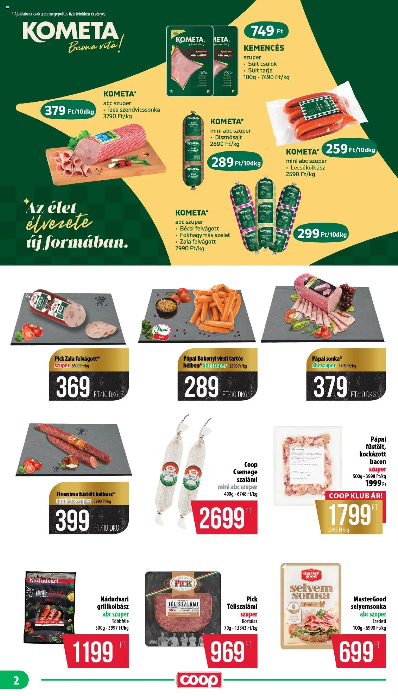 COOP - Mini & Abc & Szuper / Mecsek - 2oldal - érvényes 2025.07.17.-tól