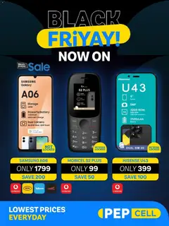 Preview PEP Stores - Black Friyay valid from 27/11/2025