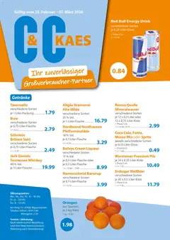 Vorschau C&C Prospekt gültig ab 23.02.2026