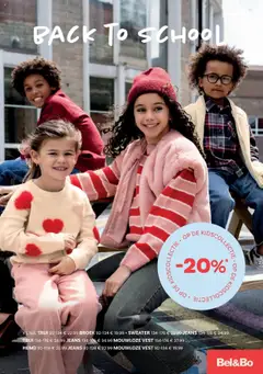 Bel&Bo - Nieuwe Kids collectie  geldig vanaf 18/08/2025