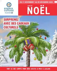 Aperçu E.Leclerc Catalogue  spécial Noël valable à partir du 11/11/2025