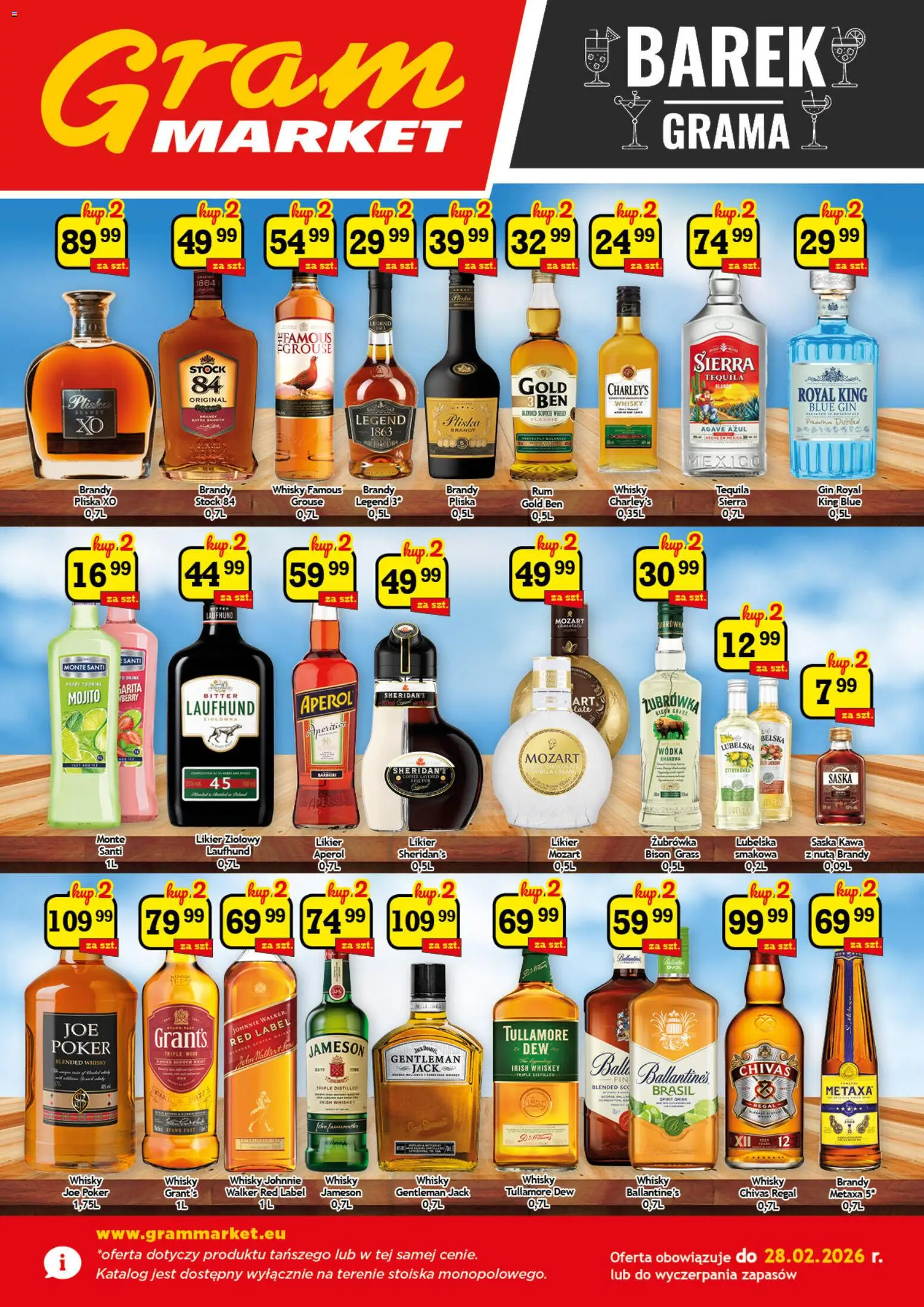 Gram Market Gazetka - Barek - strona 1- ważny od 02.02.2026