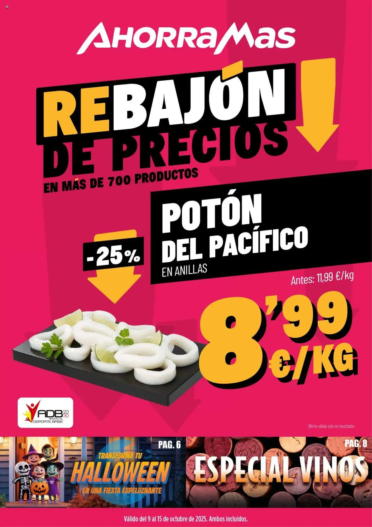 AhorraMas folleto - Página de 1 - Válido desde 09/10/2025