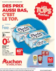 Auchan - Des prix aussi bas, c'est le top geldig vanaf 14/10/2025
