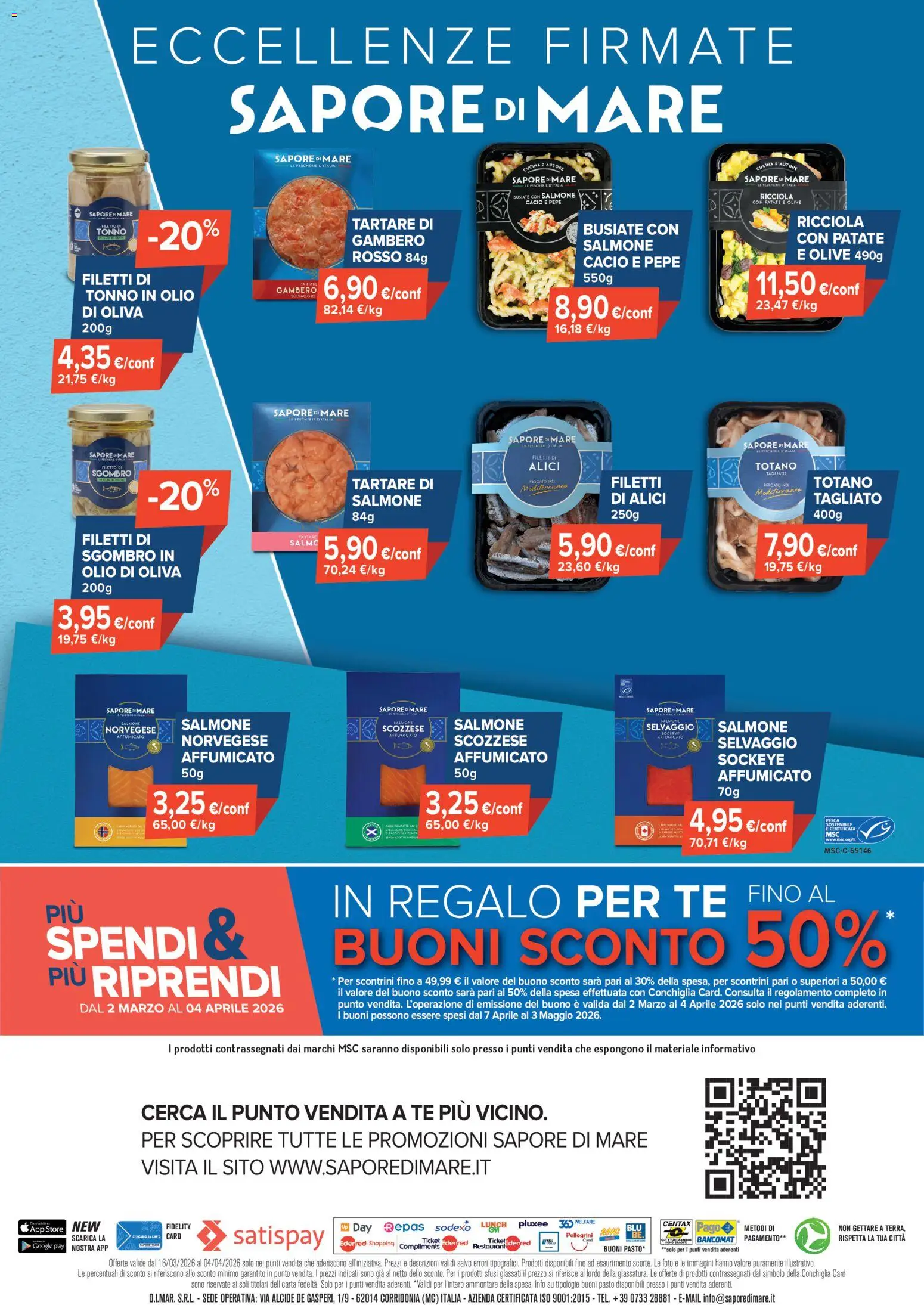 Sapore di mare volantino - pagina 4 - valido dal 16/03/2026