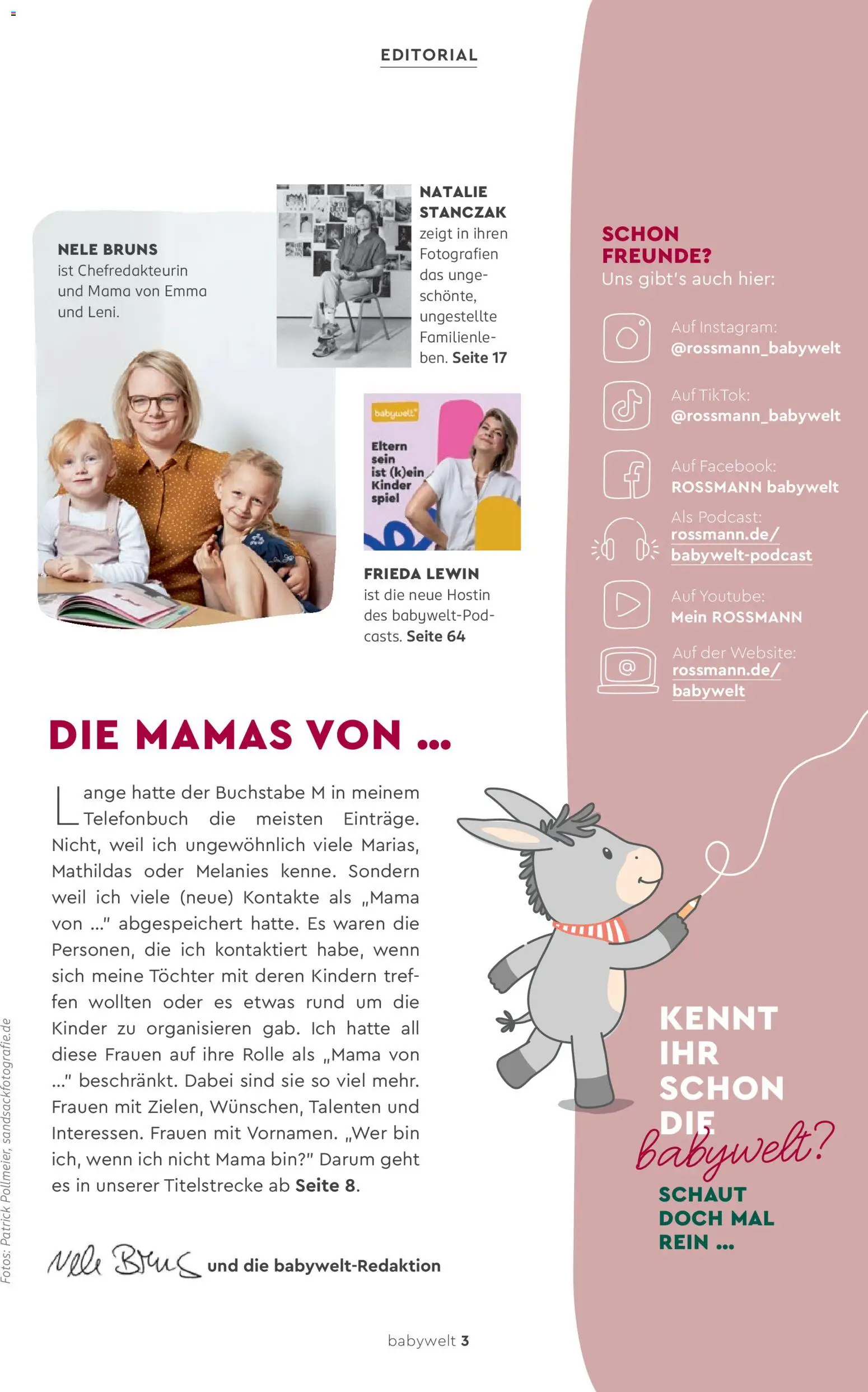 Rossmann babywelt Elternmagazin - Seite 3 - gültig ab 11.12.2025
