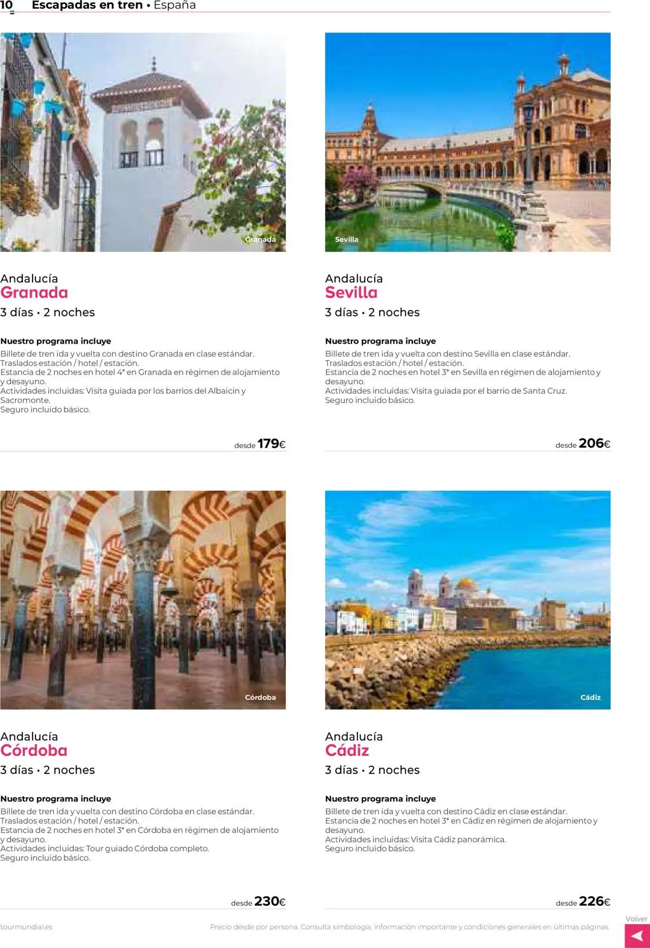 Viajes El Corte Inglés - España e Europa - Página de 10 - Válido desde 17/03/2025