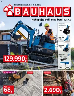 Náhled Bauhaus leták platný od 05.09.2025