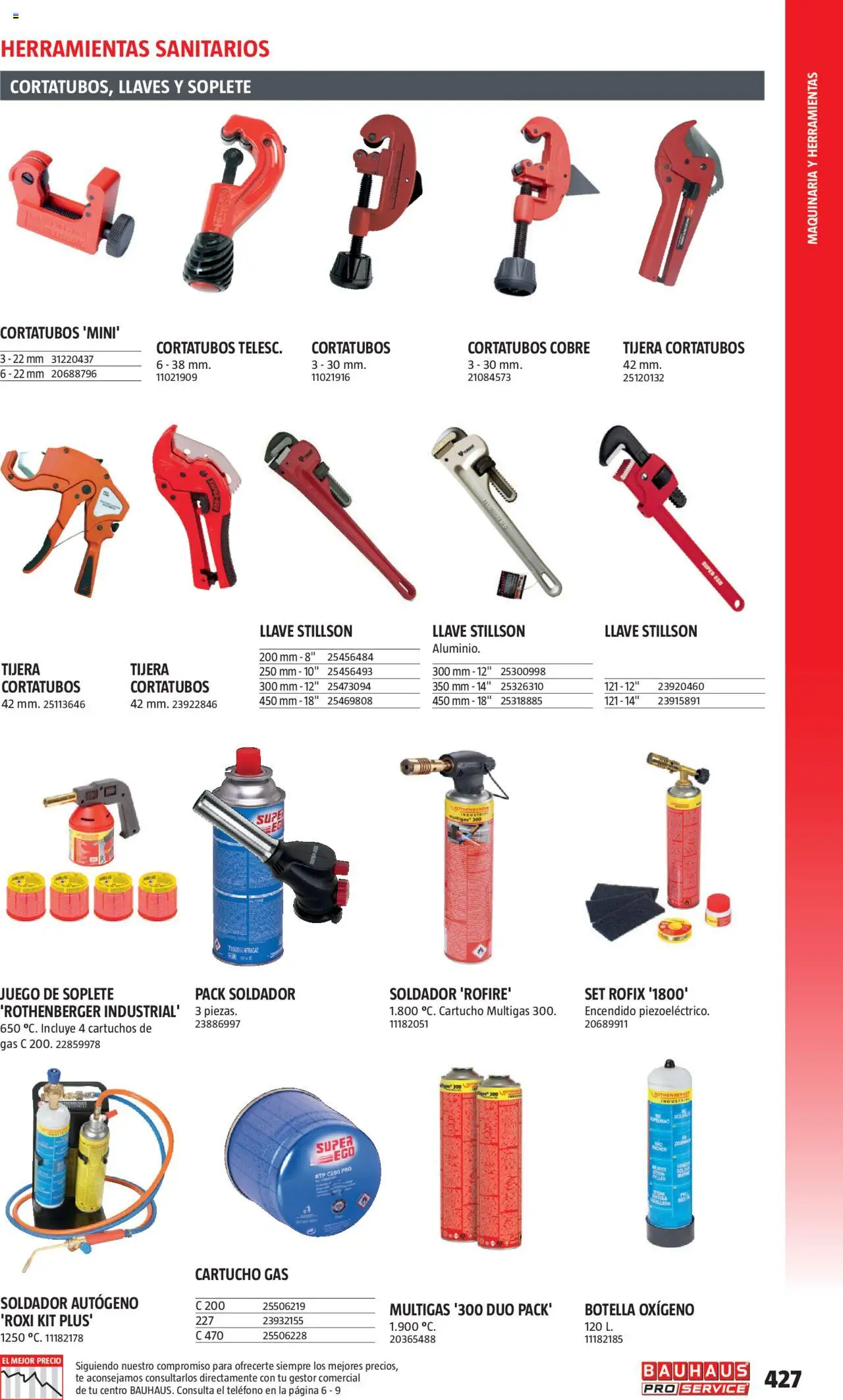 Bauhaus - ProService  - Página de 427 - Válido desde 24/02/2025