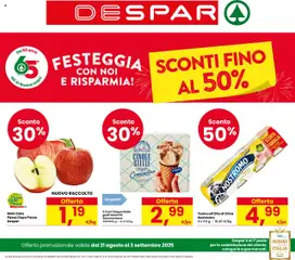 Anteprima Despar Crespellano catalogo valida dal 21/08/2025
