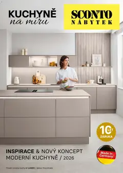 Náhled Sconto nábytek katalog - Kuchyně na míru platný od 06.01.2026