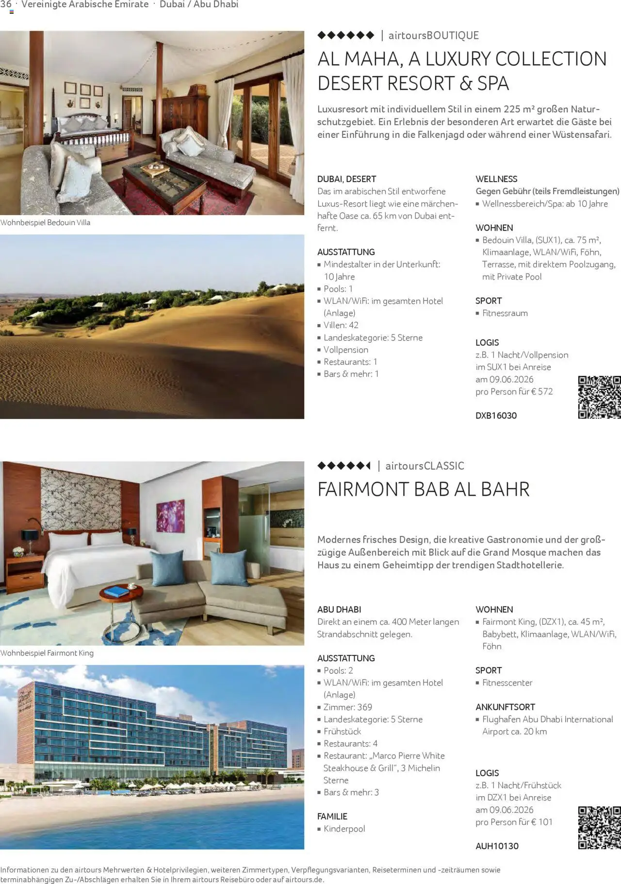 Aida - Airtours Fernreisen  - Seite 36 - gültig ab 01.11.2025