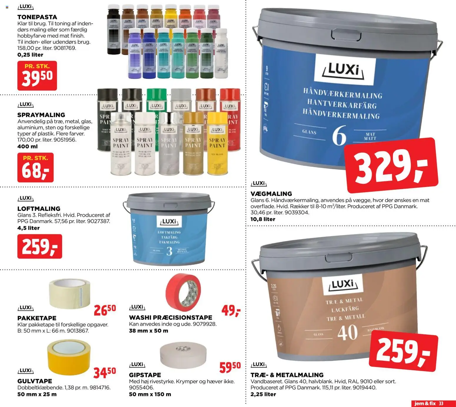 Jem & fix - Tilbudsavis uge 16 - page 33- valid from 12/04/2026