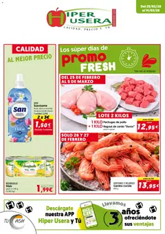 Vista previa del folleto Hiper Usera folleto válido desde 25/02/2026